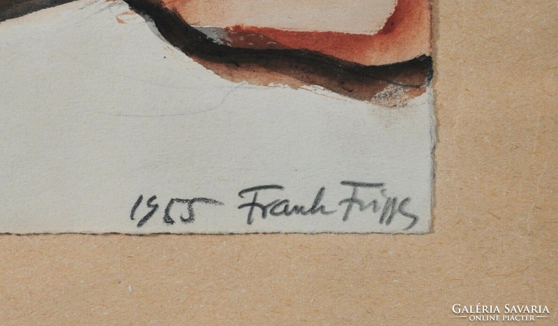 Frank Frigyes (1859-1937) 'Barbár Vénusz', 1955
