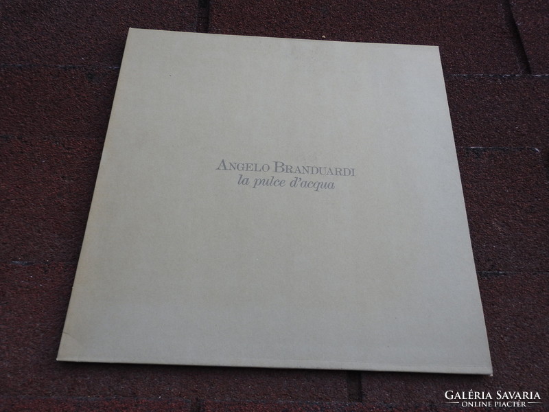 Lp vinyl record angelo branduardi ‎– la pulce d'acqua lp