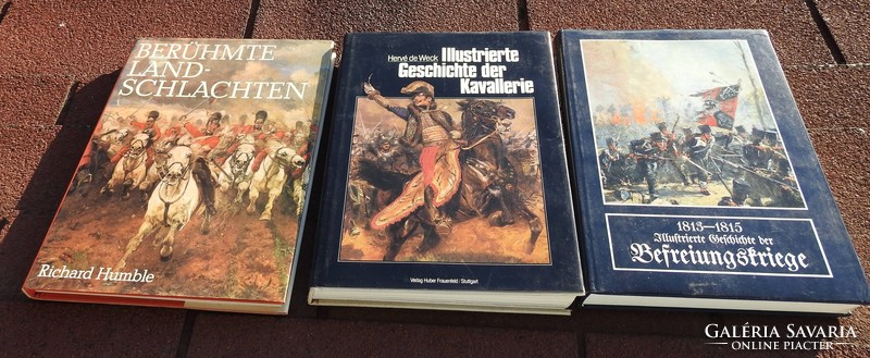 Illustrierte Geschichte der Befreiungskriege  /der Kavallerie  Berühmte Land Schlachten