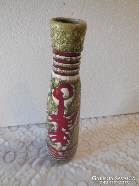 Retró , modern váza a 60-as évekből.    33  cm