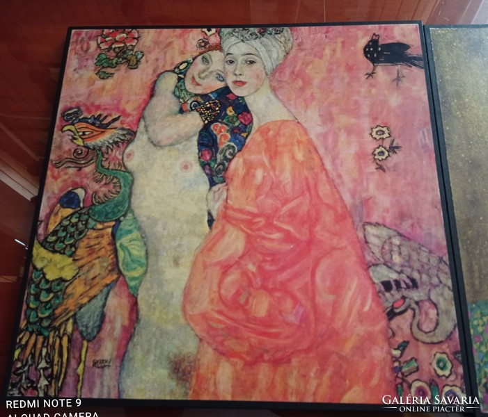 2 db Gustav Klimt nyomat 30 x 30 cm