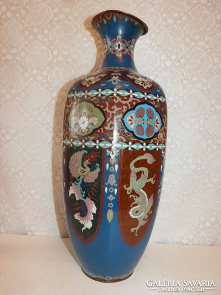 Japán ( Meidzsi kor ) cloisonne váza