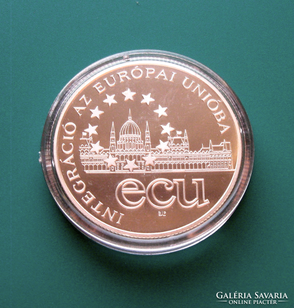 1995 – ECU III. - Parlament – ezüst  1000 forint PP - kapszulában