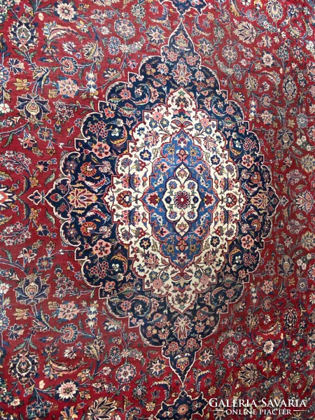 Iran Keshan hatalmas perszaszőnyeg 500x320cm