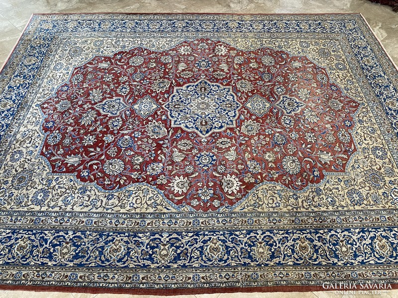 Antique iran tabriz Persian rug 390x300cm