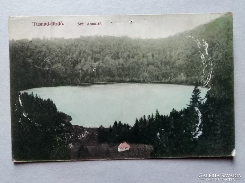 Brunner Lajos Tusnádfürdő, Szent-Anna tó képeslap, 1910 körül