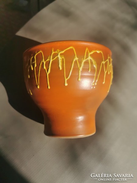 Retro handicraft pot, 19 cm