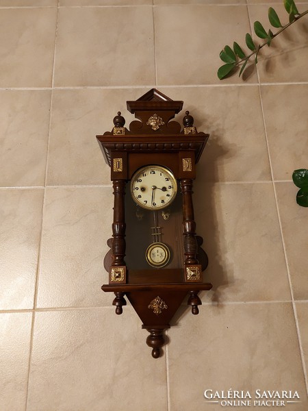 Antique wonderful copper wall clock!