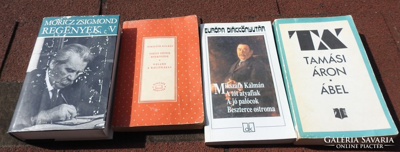 At the price of Mikszáth - Tamás Móricz novels - out
