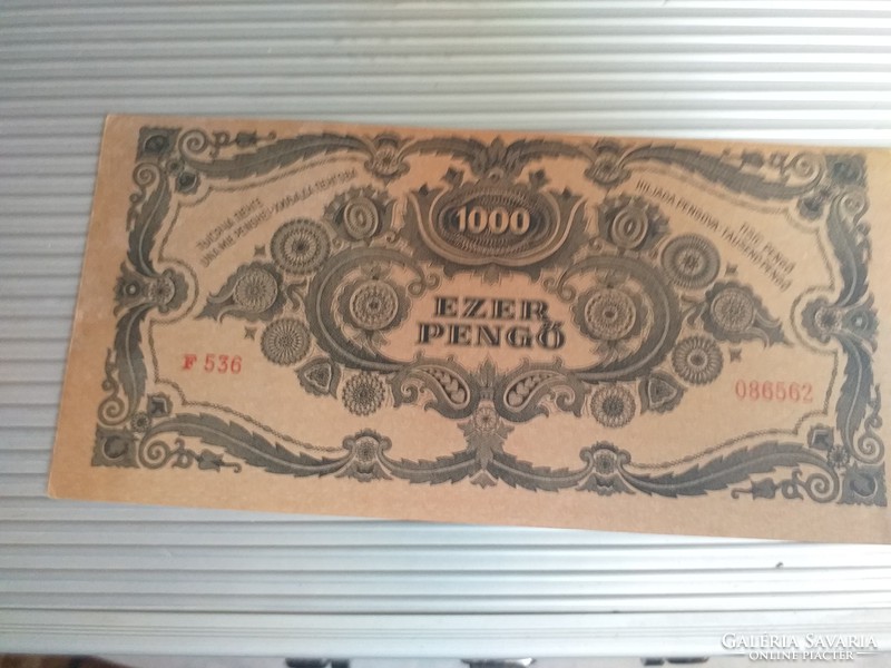 1945s 1000 pengő mnb stamp unc