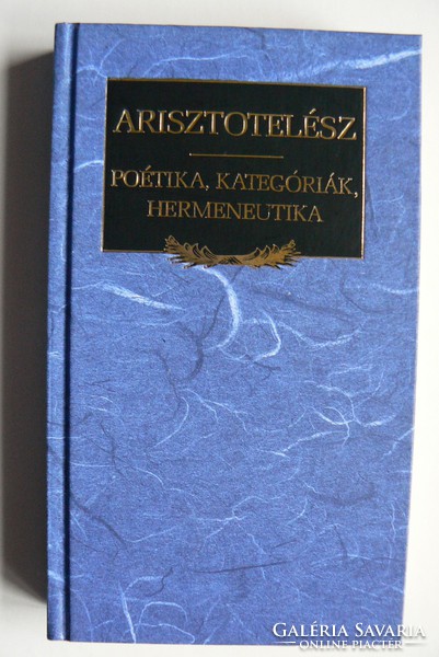 Aristotle: poetics, categories, hermeneutics 1997, book in excellent condition