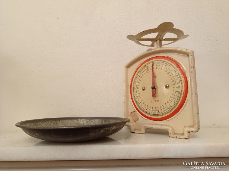 Antik konyhai eszköz 10 kilós mérleg