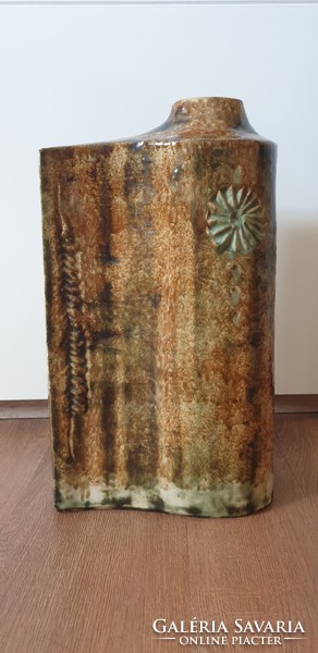 György Zsolnay clustered pyrogranite floor vase