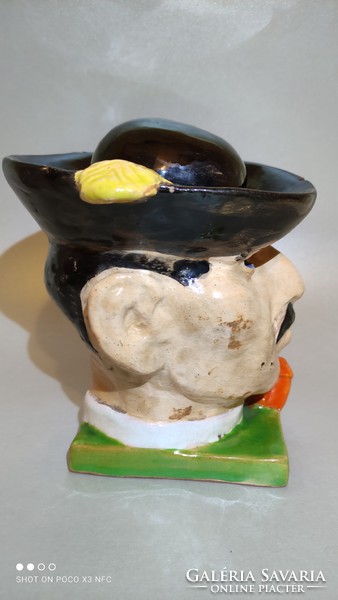 Endrő margit ceramic bust shepherd foal figurine
