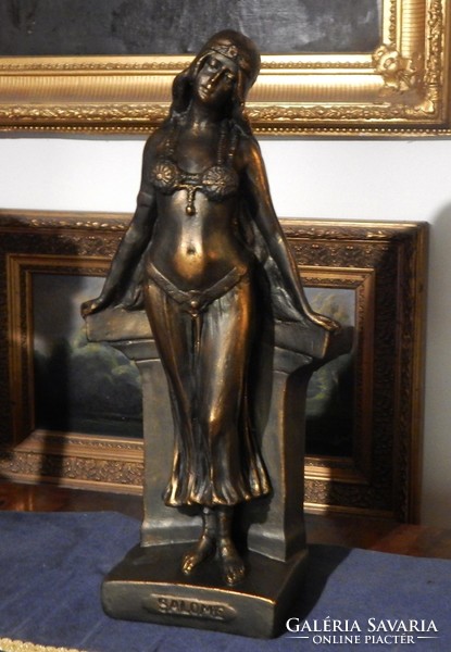 Art Nouveau statue of Salome
