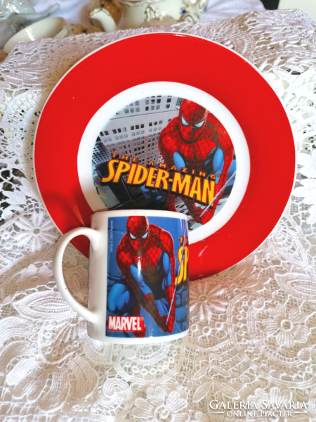 Fairytale porcelain set with spider man