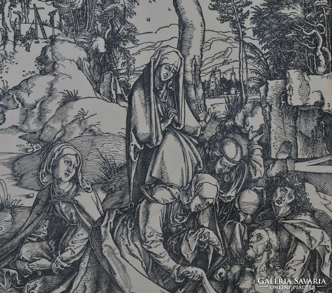 Albrecht Dürer (1471-1528) után: Krisztus levétele a keresztről
