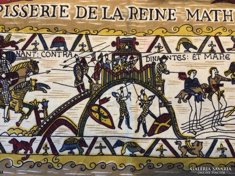 Vászon poszter.Bayeuxi kárpit részlet.