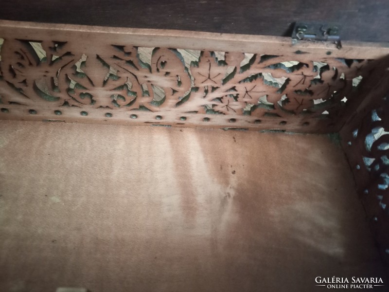 Beautiful antique hand-carved chest