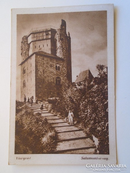 D184235- old postcard visegrád salamontorce ca 1940-45