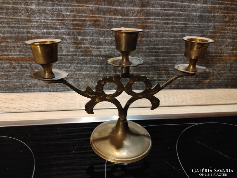 Candle holder made of metal