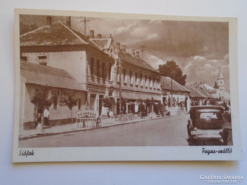D184267 old postcard from Siófok