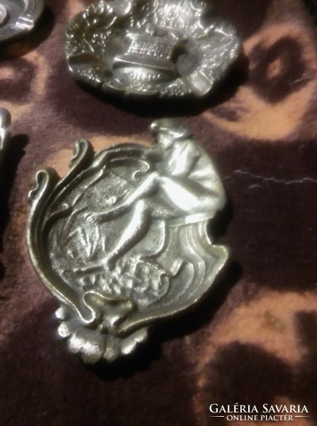 Bronze ornament object, ashtray 17 cm