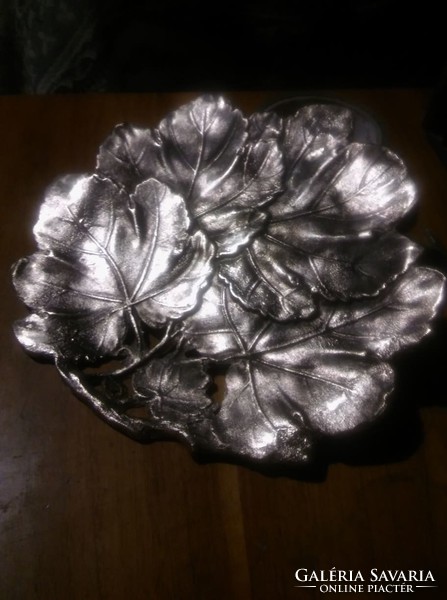 Bronze ornament object, table fruit bowl, 24x 24 cm