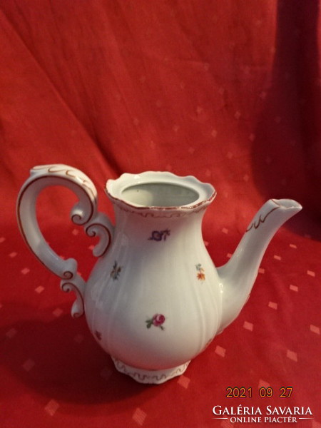 Zilina porcelain coffee pourer, antique, shield sealed, without lid. He has!