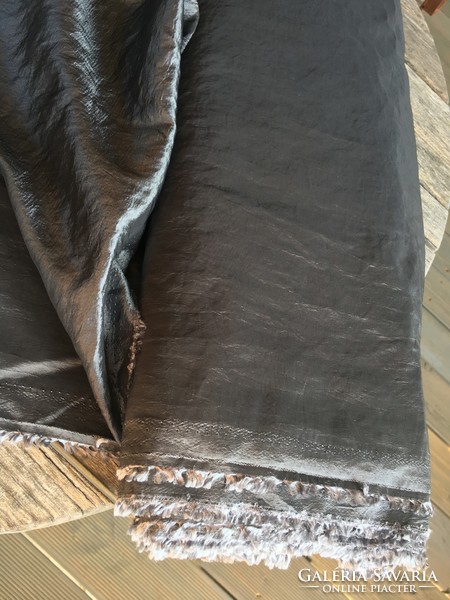 New! Anthracite taffeta 9 meters long and 140 cm wide
