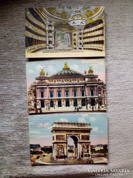 Régi képeslapok Párizsról