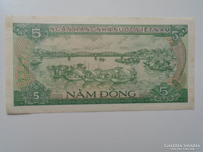 G21.610   Bankjegy  -VIETNAM  5 dong 1985