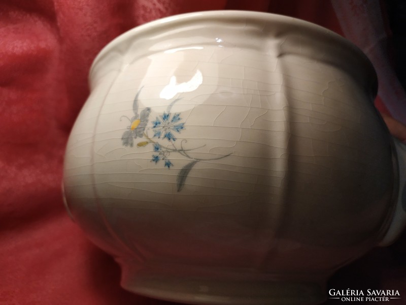 Antique thick porcelain pot
