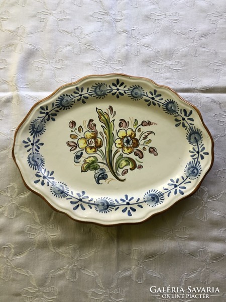 German marked ceramic wall bowl