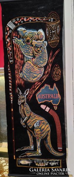Australia wall protector wall decoration approx. 28X 80 cm koala kangaroo
