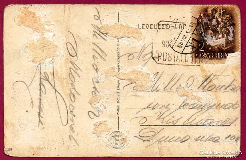 038 --- Futott képeslap   Mohács 1938