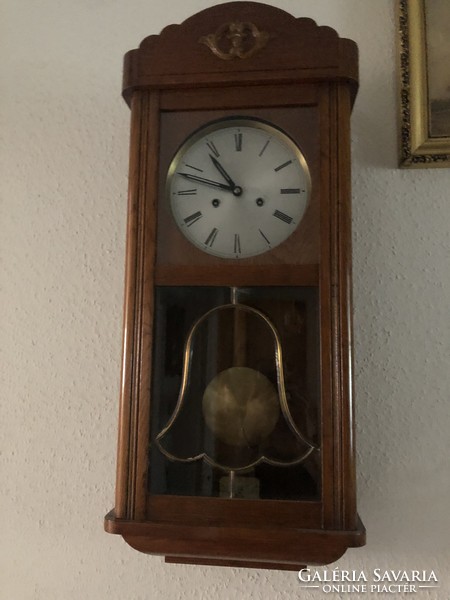Wall clock, pendulum clock
