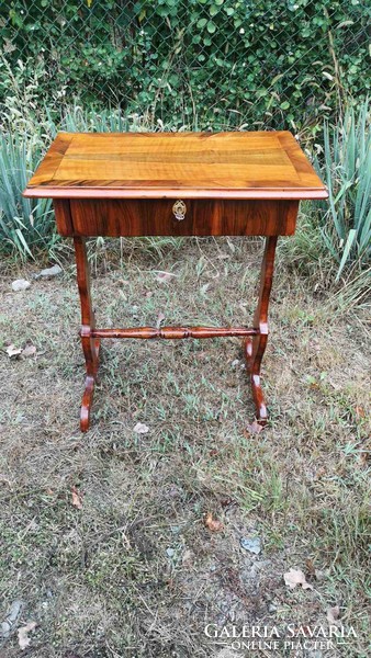Biedermeier renovated sewing table