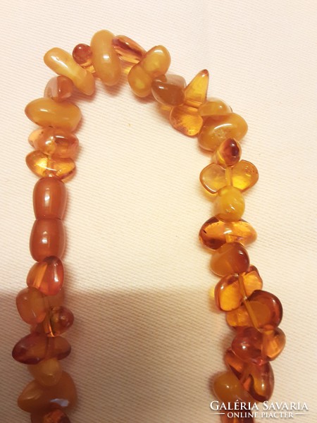 Retro, antique amber jewelry from legacy, necklace, bracelet, badge - 7 pcs