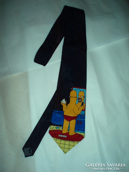 Vintage Simpsons sötétkék nyakkendő