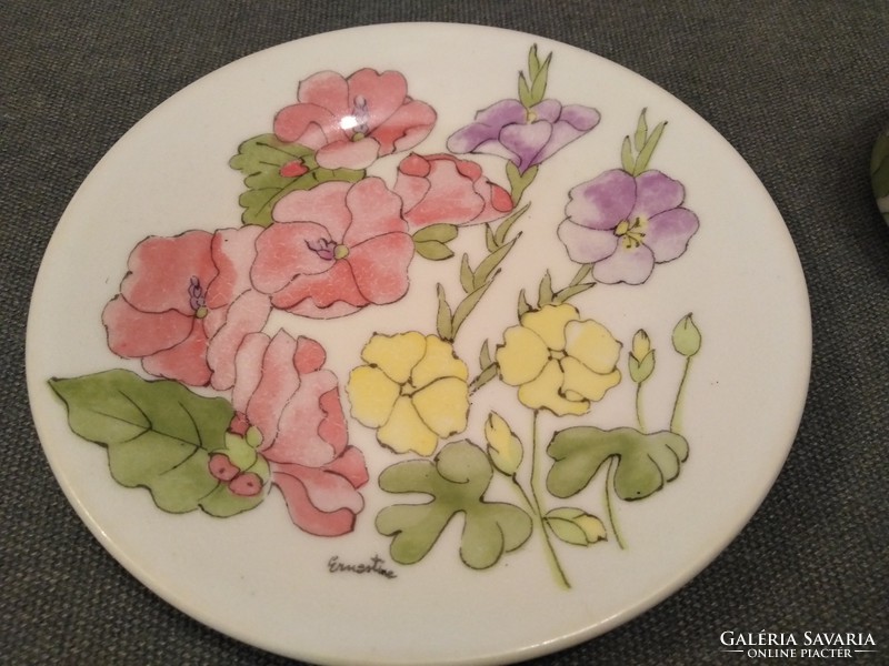 Hibiscus - porcelain breakfast set