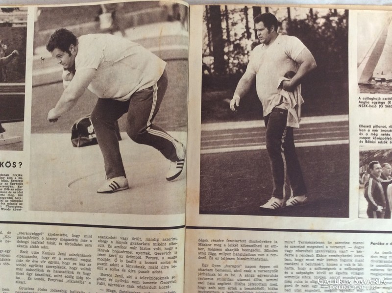 Olimpia 1972,Képes Sport anno,postával