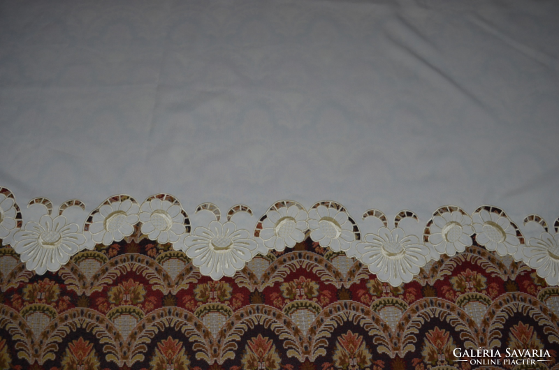 Mixed fiber large tablecloth