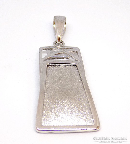 Modern silver pendant (zal-ag97806)