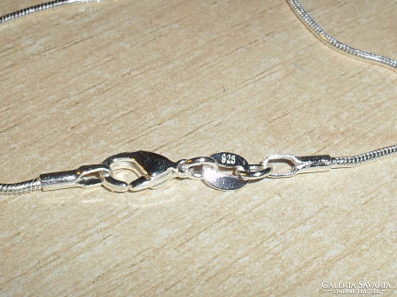 Lipstick pendant zirconia stony Tibetan silver vintage necklace