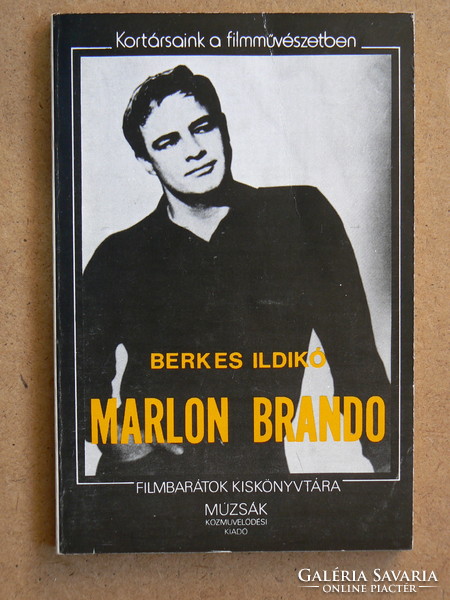 Marlon brando, berkes ildikó 1984, book in good condition