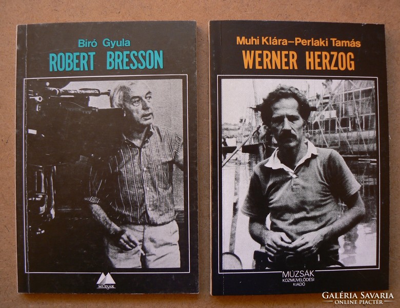 2 Book in one, robert bresson 1988, werner prince 1986, book in good condition