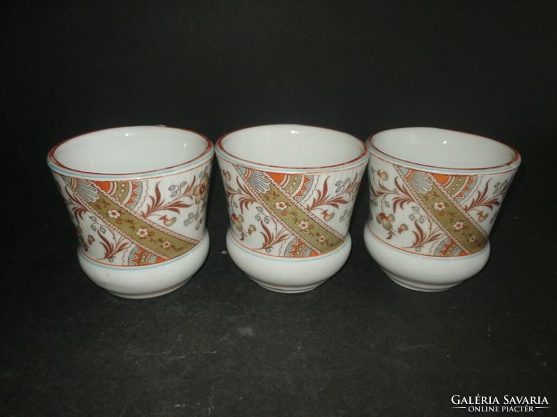 Antique thick - walled porcelain cups, cups - ep