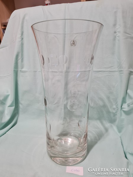 Glass vase 35 cm