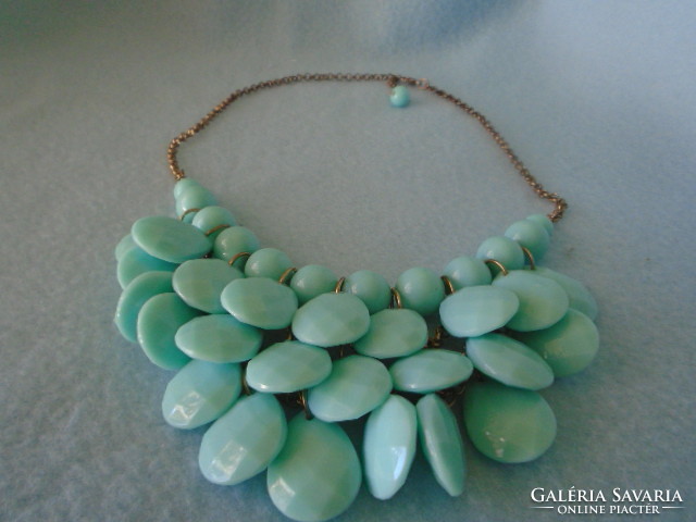 Amazing scandinavian turquoise necklace collier